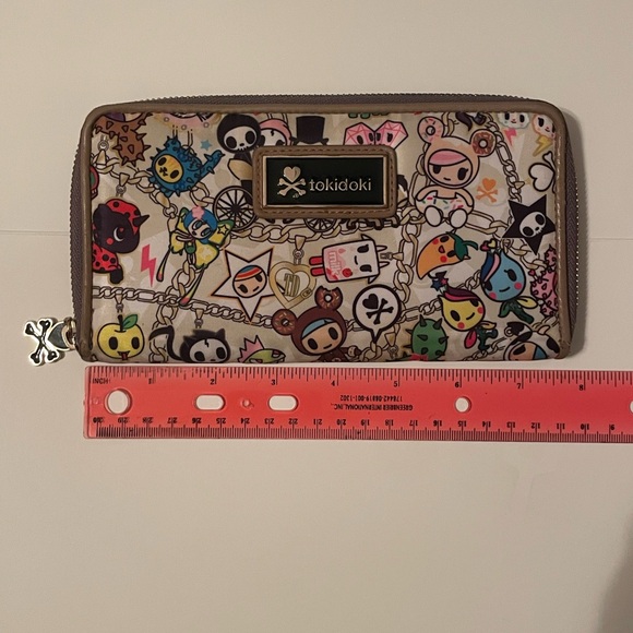 TokiDoki Tan Faux Leather Wallet - Picture 13 of 15